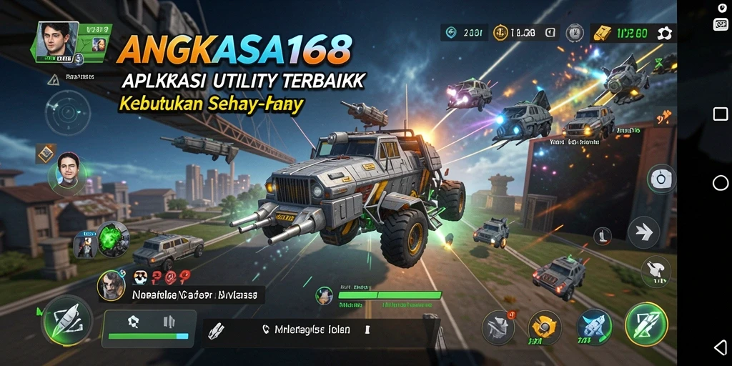 Tampilan aplikasi ANGKASA168 yang memudahkan pengelolaan tugas.
