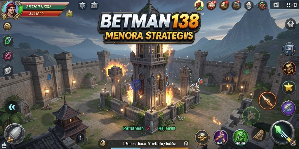 Menampilkan gameplay Tower Defense yang intens dan mengasyikkan.