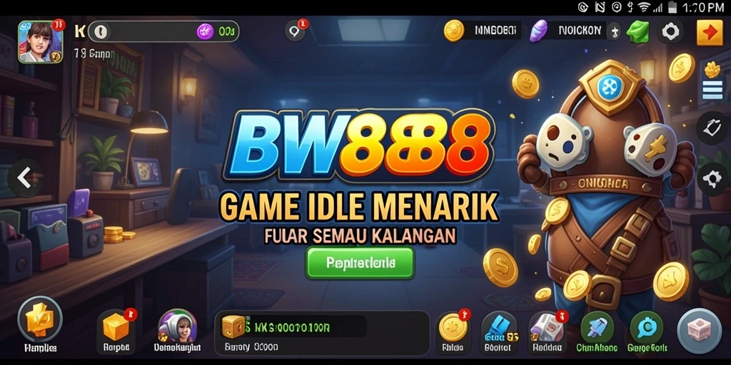 Tampilan gameplay BW888 yang menarik dan menawan.