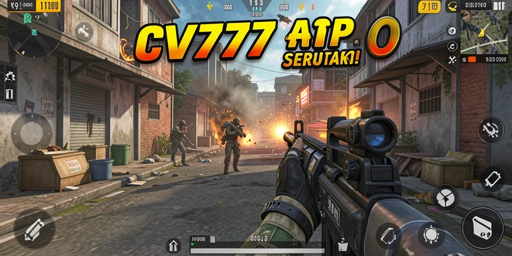 Tampilan gameplay menarik dari CV777 saat aksi TPS berlangsung.