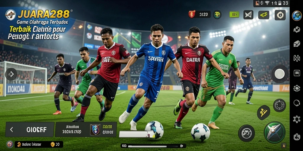 Screenshot utama JUARA288 menampilkan pertandingan seru dalam olahraga yang beragam.