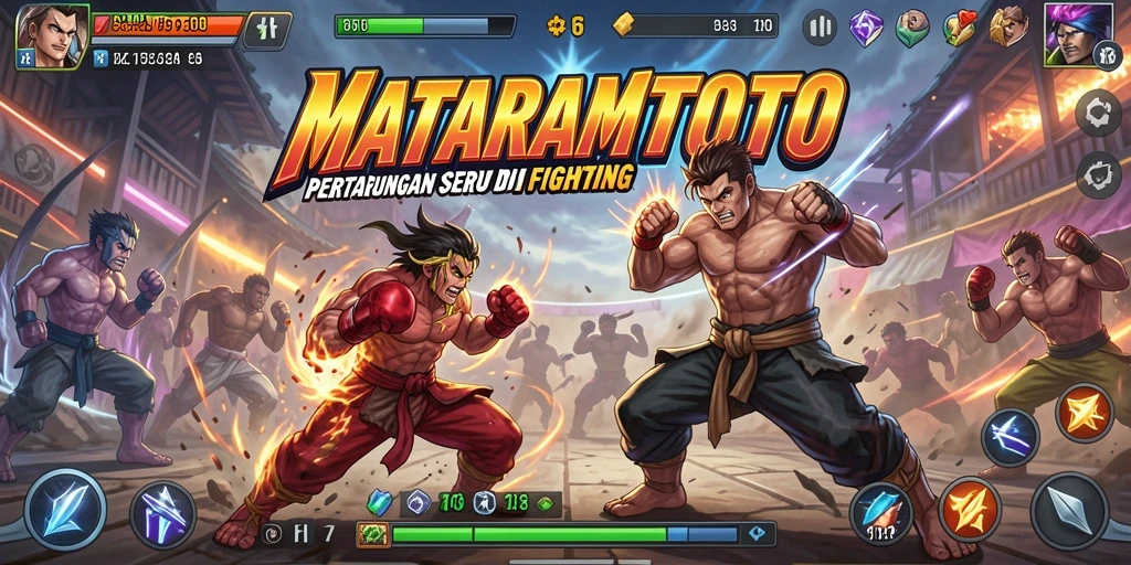 Gameplay menarik dan grafis berwarna-warni dalam MATARAMTOTO.
