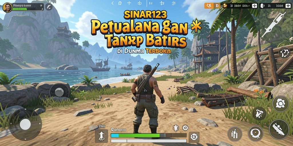 Tampilan gameplay mendebarkan dalam dunia SINAR123 yang luas.