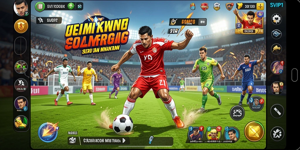 Tampilan gameplay SVIP1 yang penuh aksi dan kompetisi.