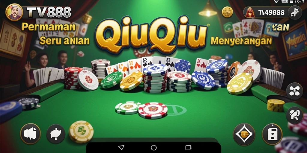 Screenshot gameplay QiuQiu yang menarik di TV888.
