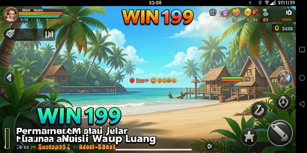 Screenshot gameplay <strong>WIN199</strong> menampilkan aksi seru dan grafis cerah.